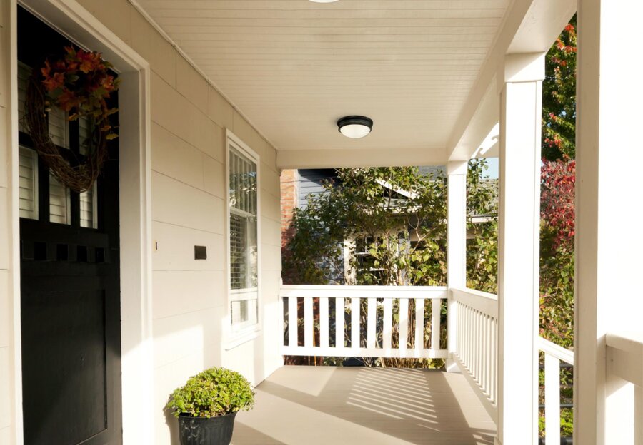 Front porch store ceiling light